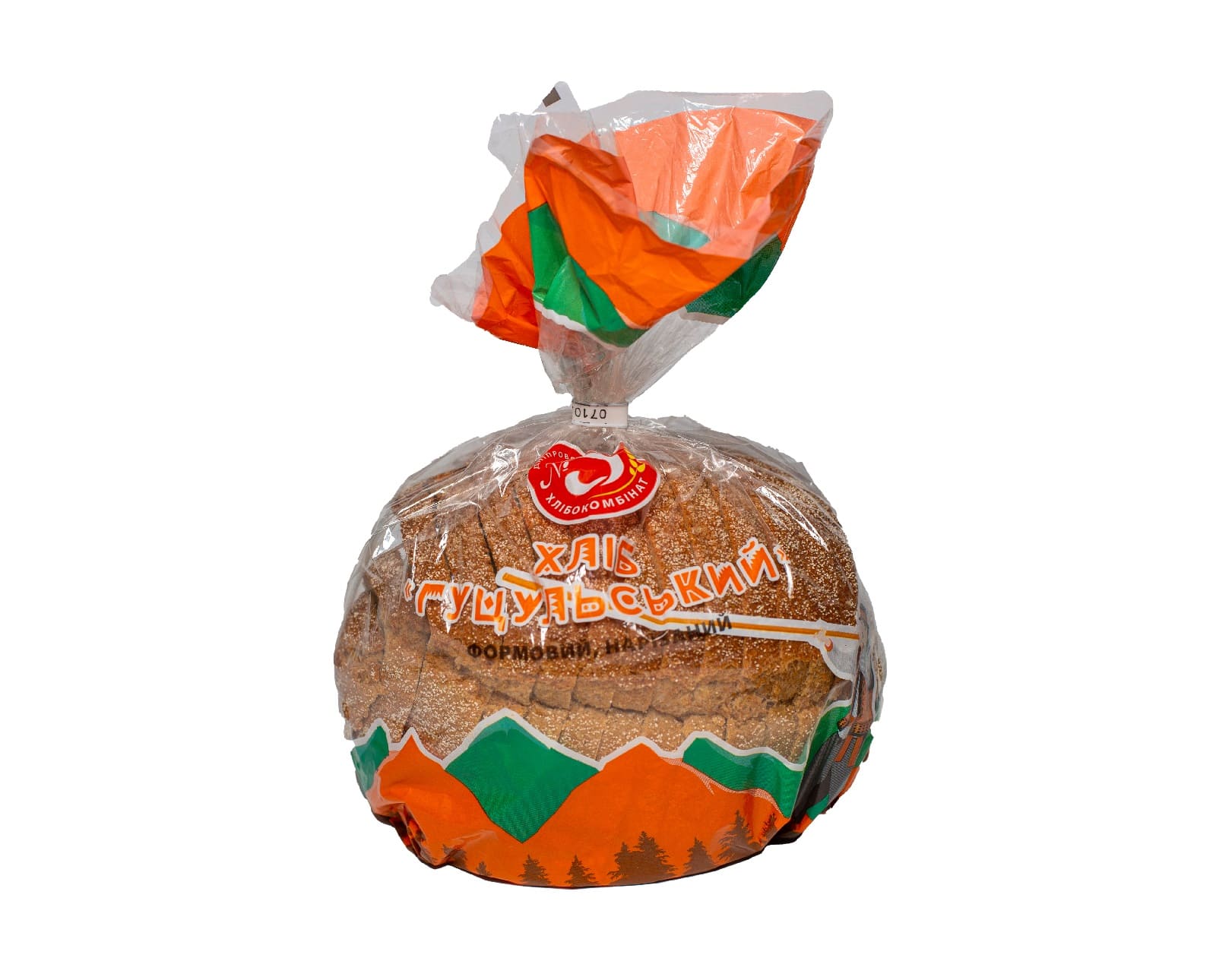 Хліб  «Гуцульський» формовий, нарізаний